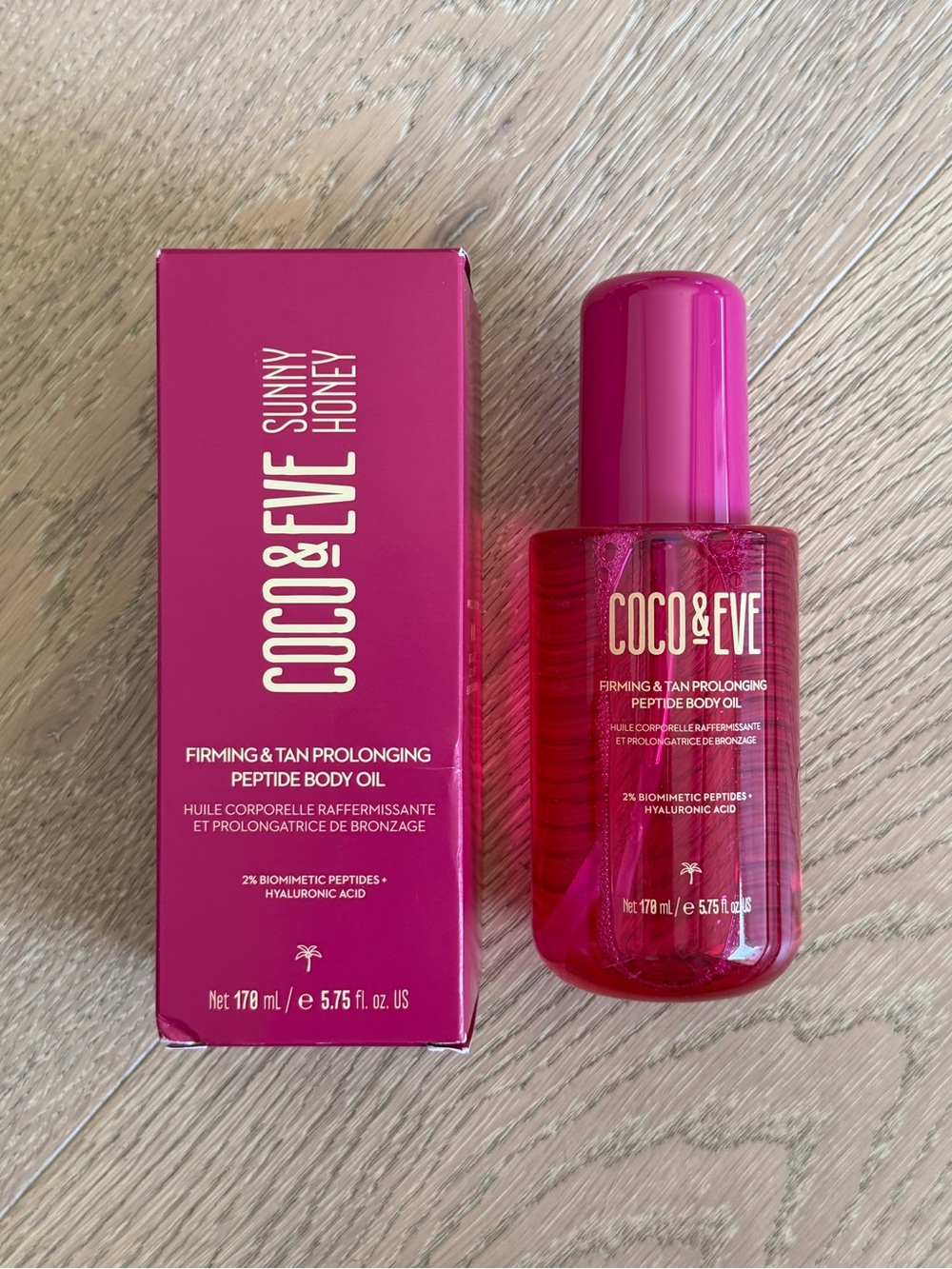 Coco & Eve Firming & Tan Prolonging Peptide Body Oil